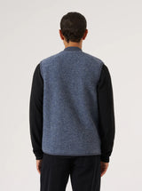 Zip Waistcoat Wool Fleece