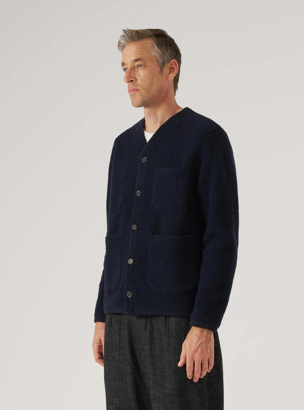 Cardigan Wool Fleece