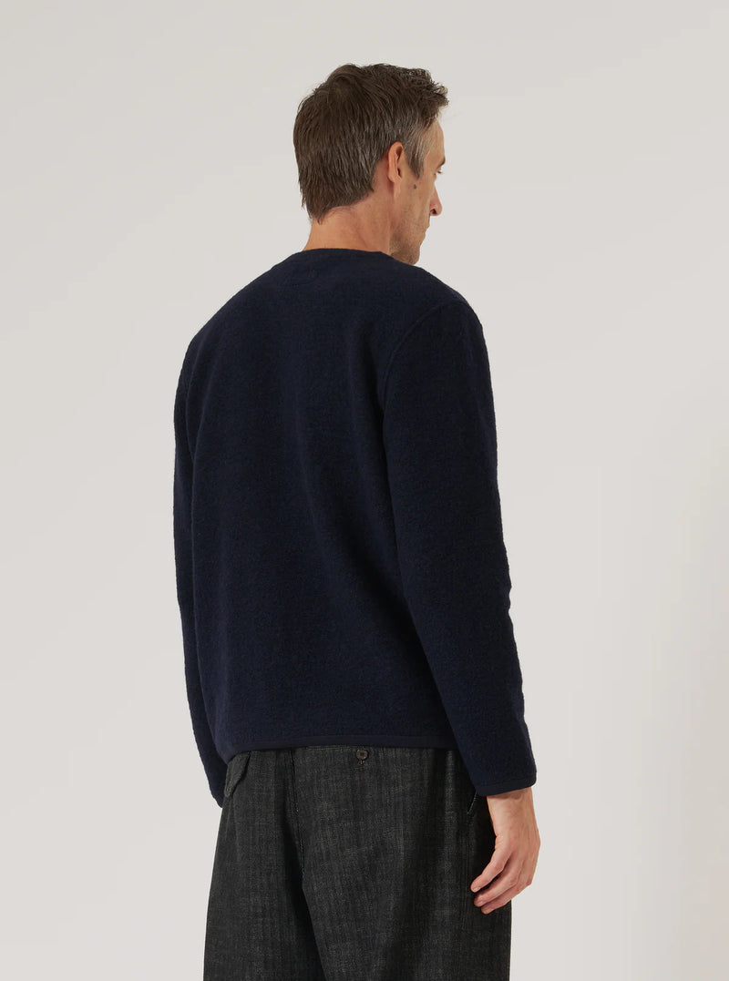 Cardigan Wool Fleece