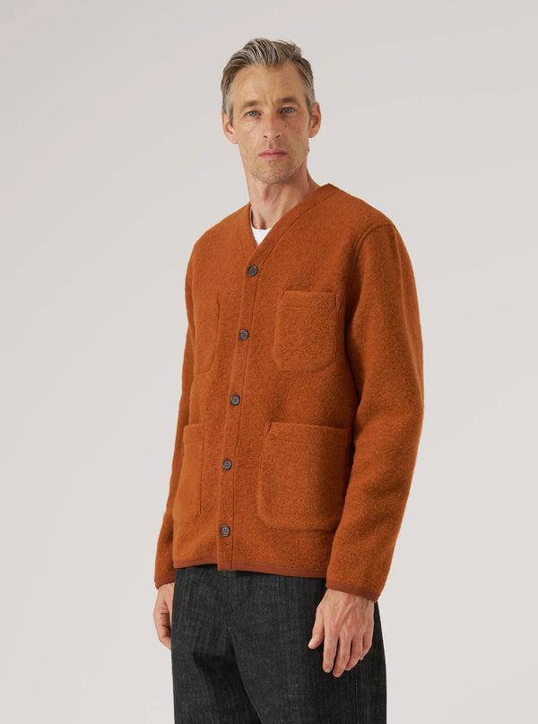 Cardigan Wool Fleece
