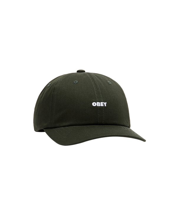 Obey bold curve strapback