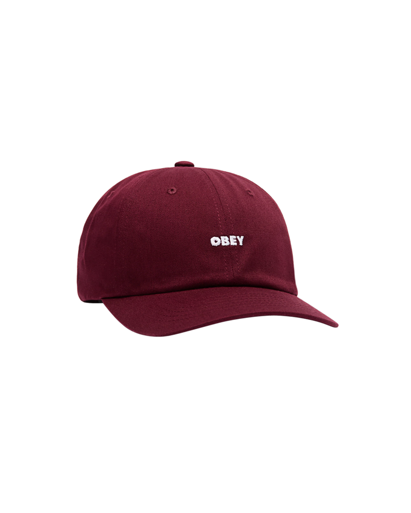 Obey bold curve strapback