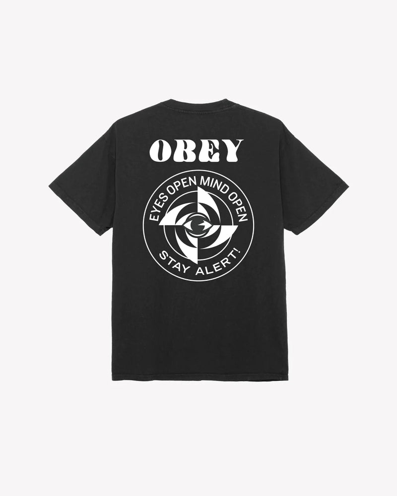 Obey Stay Alert Classic Pigment Tee