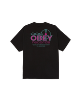 Obey Records Sounds Waves Tee