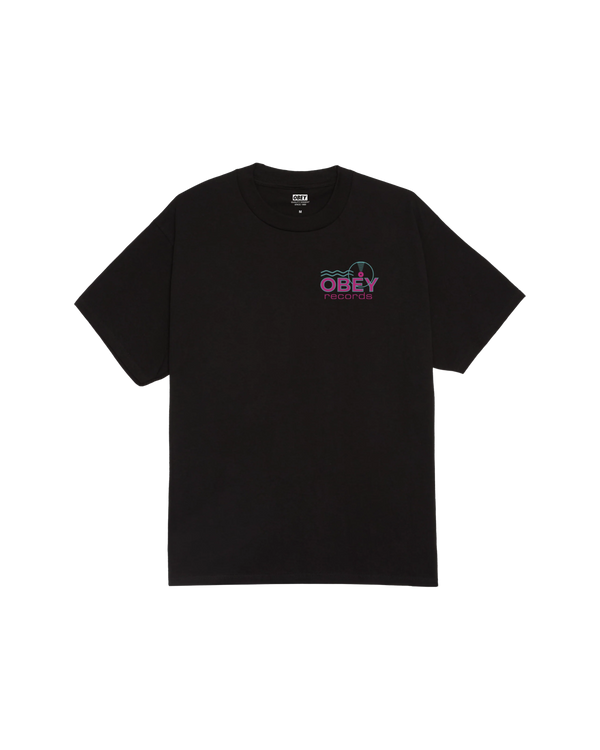 Obey Records Sounds Waves Tee