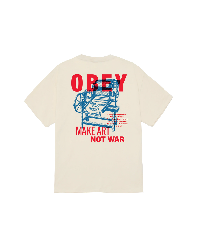 Obey Printing Press Make Art Tee