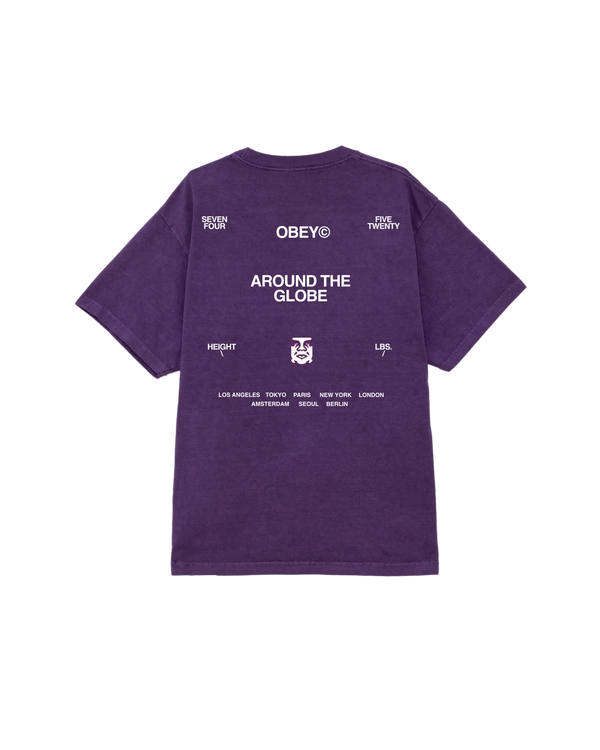 Obey Around the globe tee