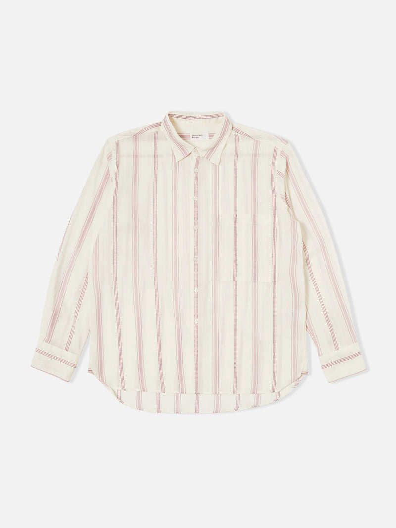 Hendrix Curry Stripe Square Pocket Shirt