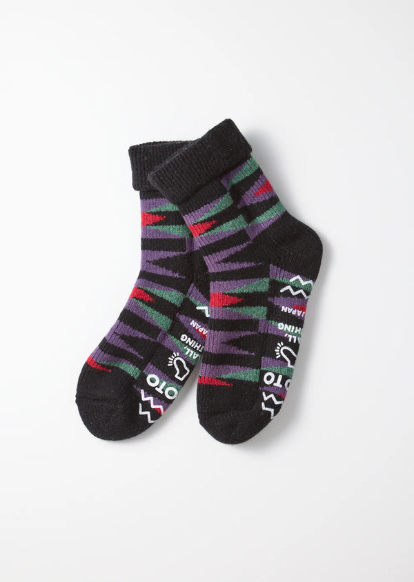 Merino Lambs Wool Room Socks Native
