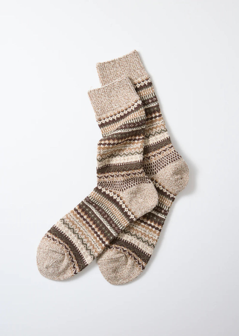 Nordic Pattern Socks