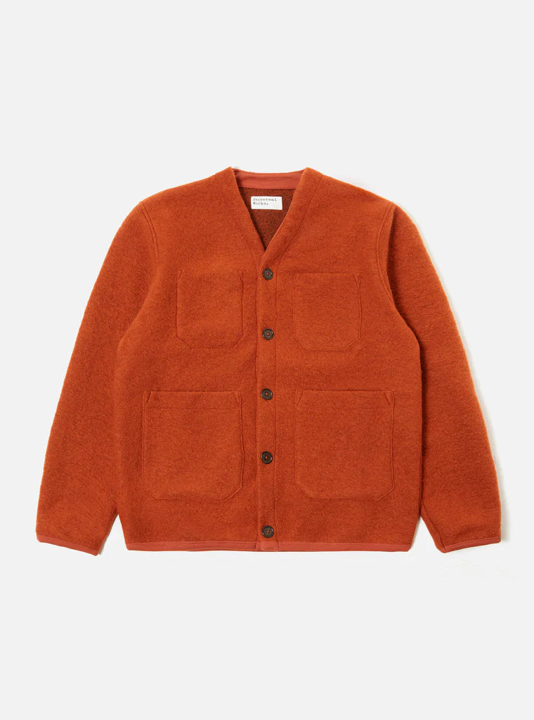 Cardigan Wool Fleece