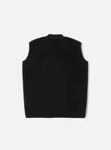 Zip Waistcoat Wool Fleece