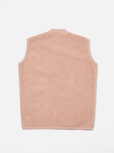 Zip Waistcoat Wool Fleece