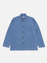 Herringbone Recycled L/S Utility Shirt