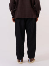 Tropical Suiting Pleated Track Pant.