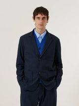 Two Botton Jacket Valencia Cotton.