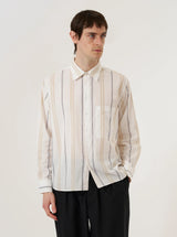 Square Pocket Shirt Hendrix Stripe.
