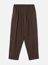 Pleated Track Pant Tweed