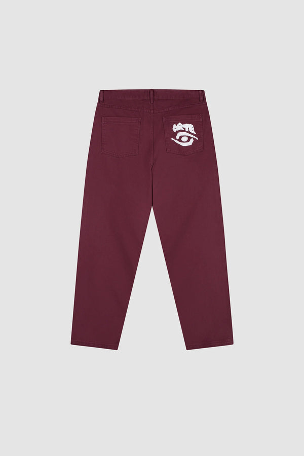Back Pocket Graphic Pants