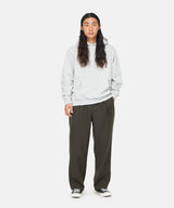 Wool Relaxed Planted Trousers