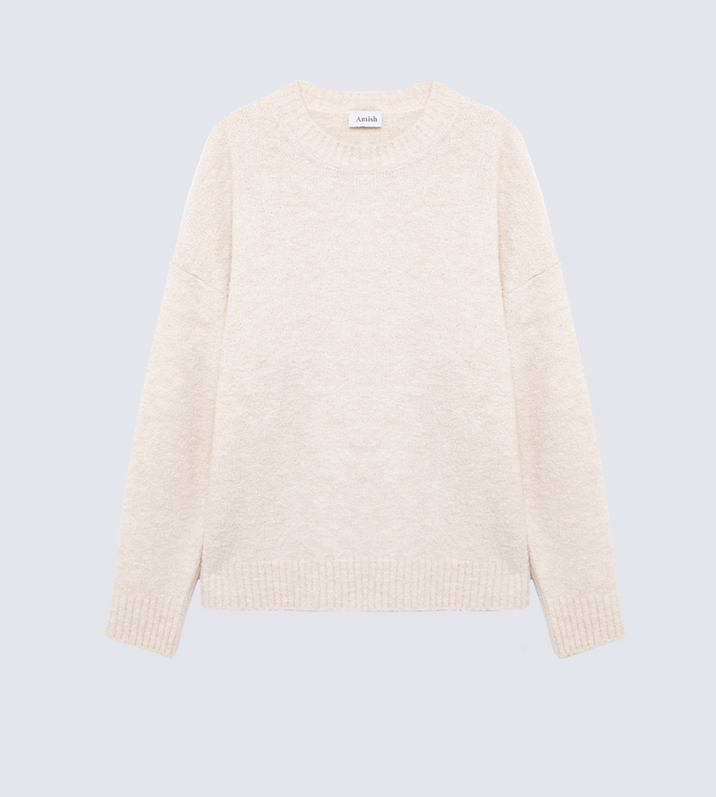 Crewneck Woman Boucle