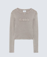 T-shirt cropped a coste