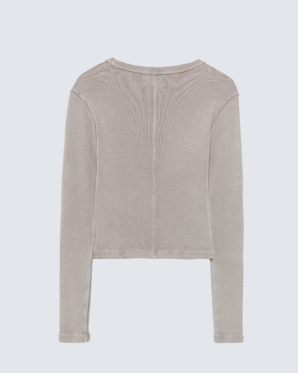 T-shirt cropped a coste