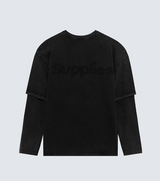 T-shirt doppia manica con Logo