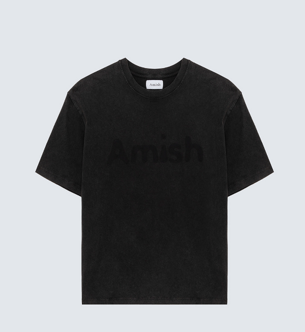 T-shirt cropped in cotone