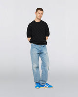 Block Knitted T-shirt