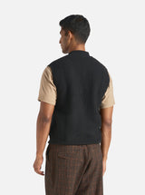 Zip Waistcoat Wool Fleece