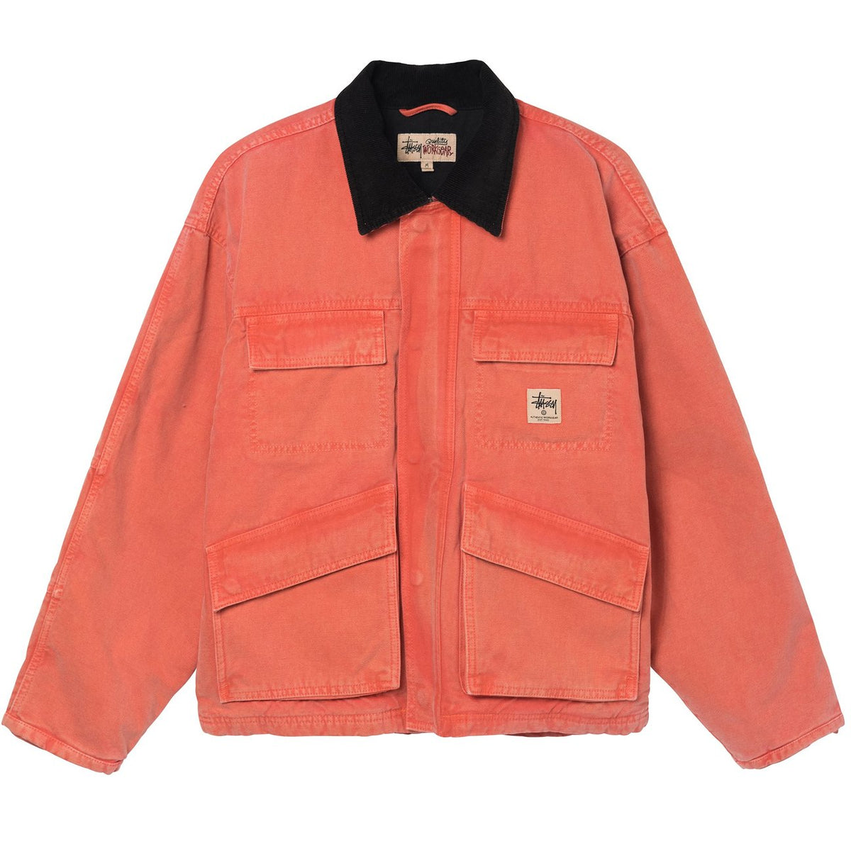 Washed Canvas Shop Jacket - Naive Concept Store