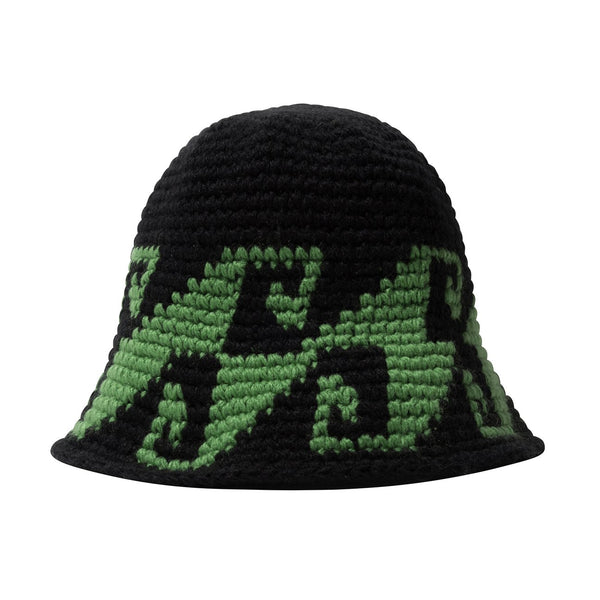 Waves Knit Bucket Hat.