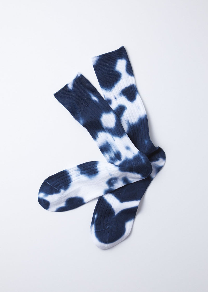 Rototo Tie Dye Crew Socks | Naive Concept Store.