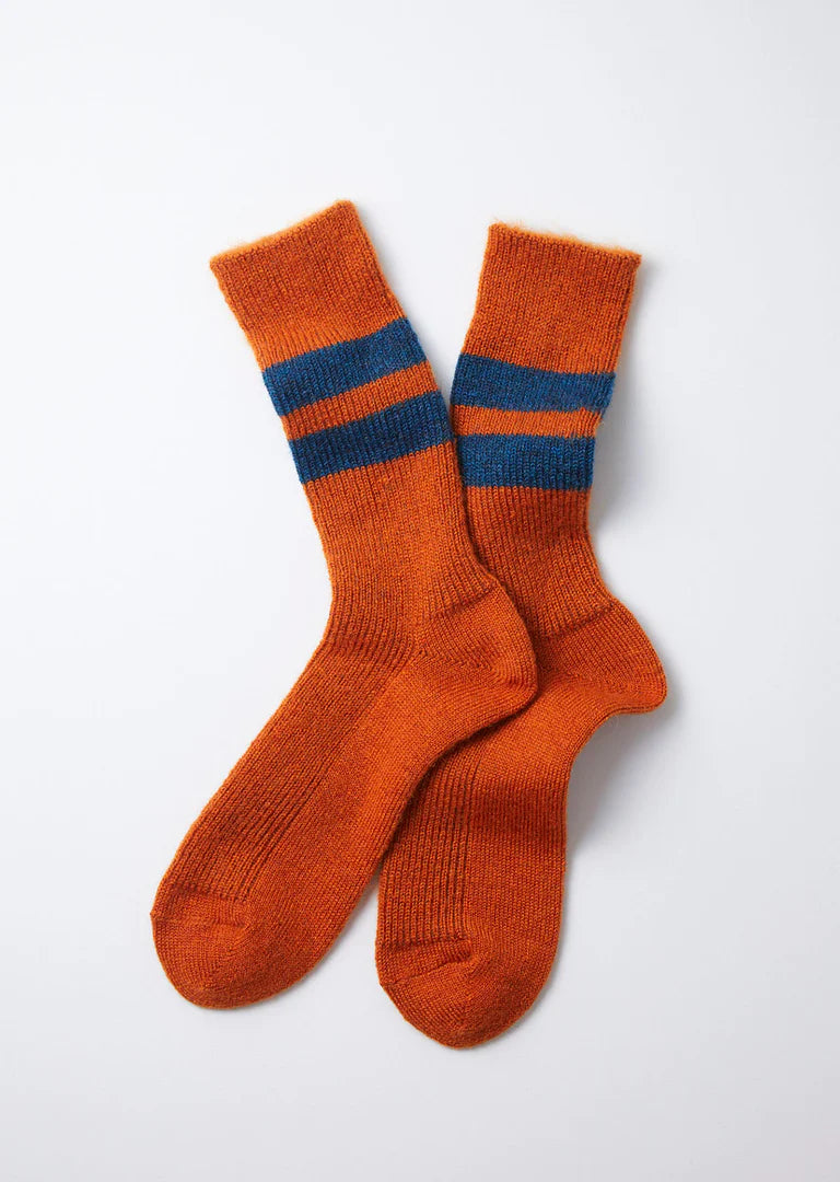 Brushed Mohair Crew socks