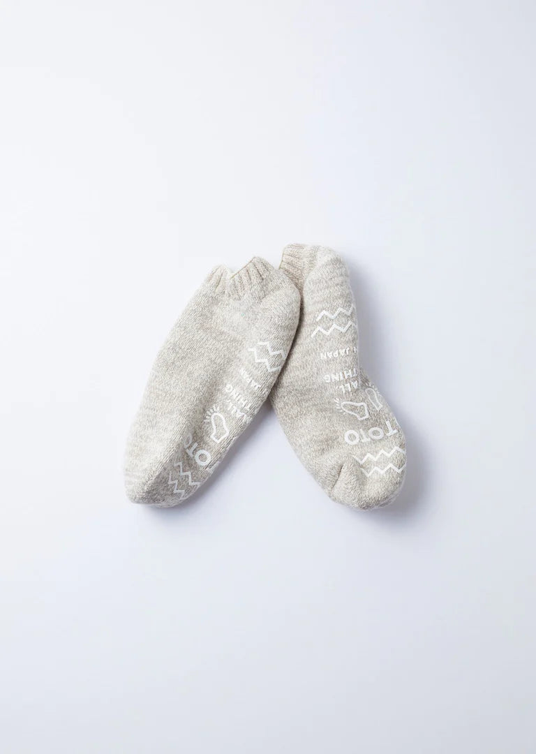 Recycled Cotton Pile Sockslipper