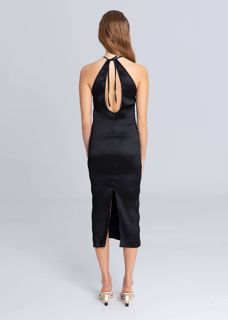 Ruffle Satin Dress | Naive Concept Store.